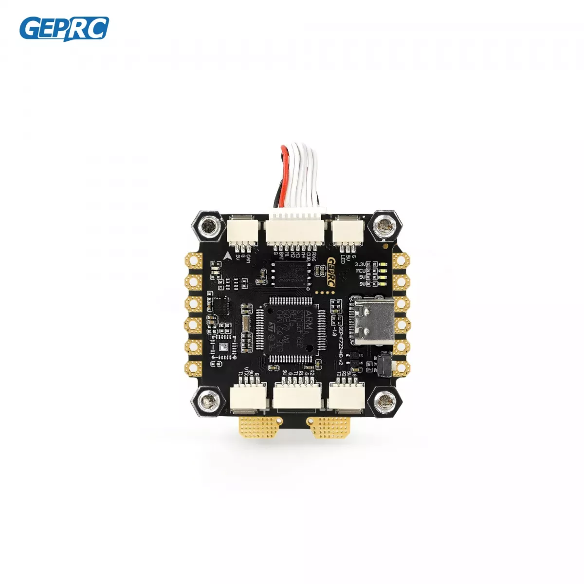 Контроллер полёта GEPRC TAKER F722 BL32 70A, Air Unit, 3-6S LiPo, BEC, FPV, стек Контроллер полёта GEPRC TAKER F722 BL32 70A, Air Unit, 3-6S LiPo, BEC, FPV, стек