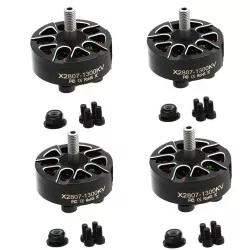 Набор 4X X2807 1300KV/1700KV 4S–6S бесколлекторных моторов для 7" FPV фристайл дронов
