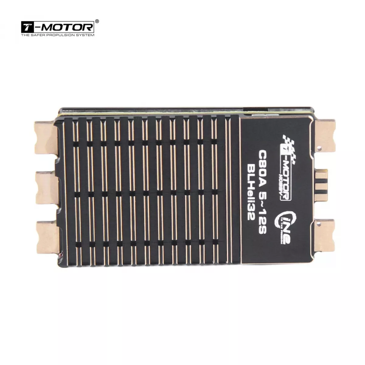 Регулятор скорости T-MOTOR C80A 5-12S BLHeli 32 CINE, вес 31.2 г Регулятор скорости T-MOTOR C80A 5-12S BLHeli 32 CINE, вес 31.2 г