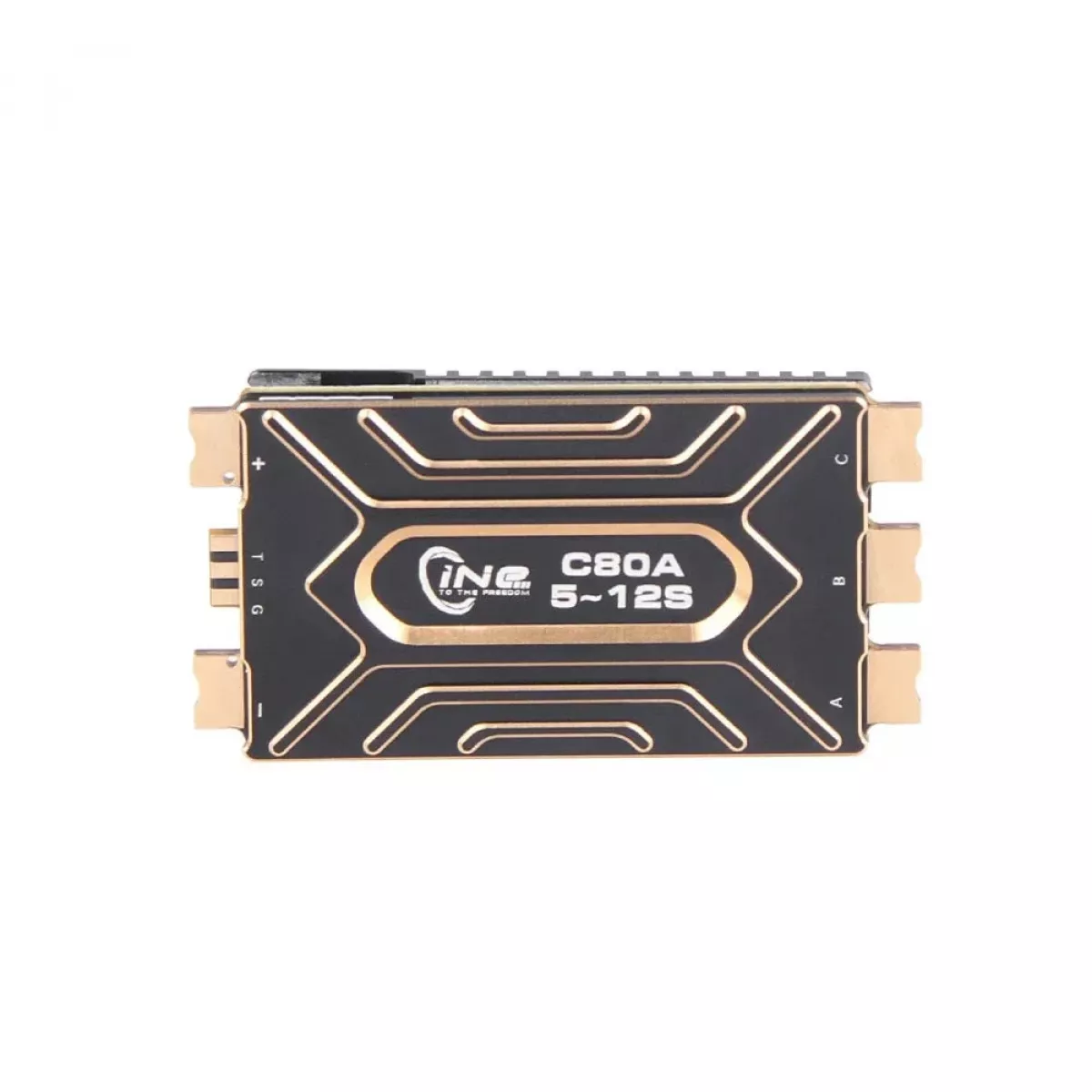 Регулятор скорости T-MOTOR C80A 5-12S BLHeli 32 CINE, вес 31.2 г Регулятор скорости T-MOTOR C80A 5-12S BLHeli 32 CINE, вес 31.2 г