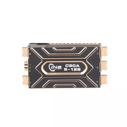 Регулятор скорости T-MOTOR C80A 5-12S BLHeli 32 CINE, вес 31.2 г