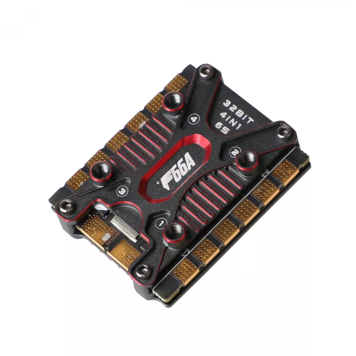 T-MOTOR F66A MINI 6S 4в1 ESC серии F без сквозных отверстий T-MOTOR F66A MINI 6S 4в1 ESC серии F без сквозных отверстий