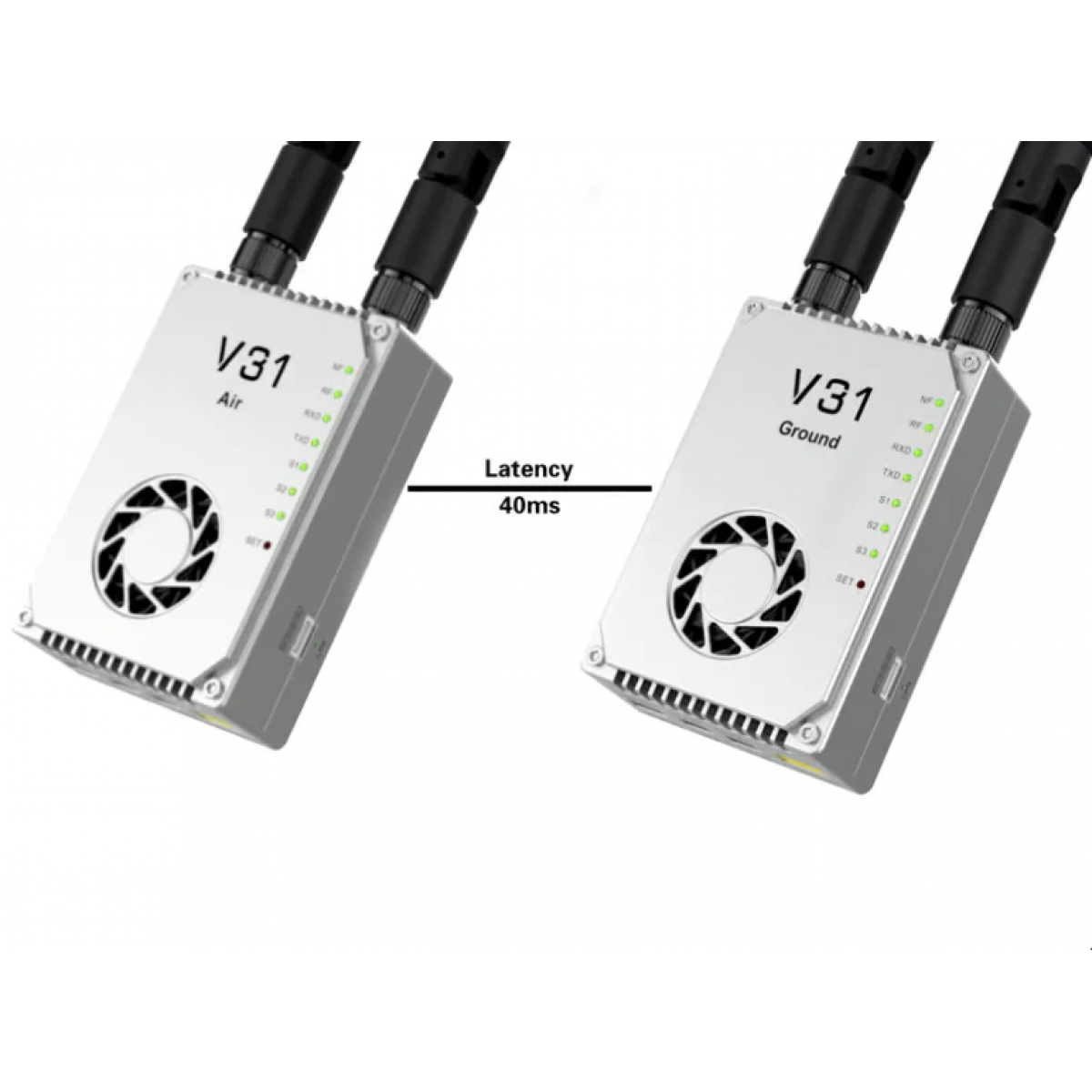 CHINOWING V31 Видео, телеметрия, RC Link: дальность до 150 км, 800МГц/1.4ГГц, OFDM, MIMO, 2Вт/5Вт, для БПЛА/УГВ CHINOWING V31 Видео, телеметрия, RC Link: дальность до 150 км, 800МГц/1.4ГГц, OFDM, MIMO, 2Вт/5Вт, для БПЛА/УГВ