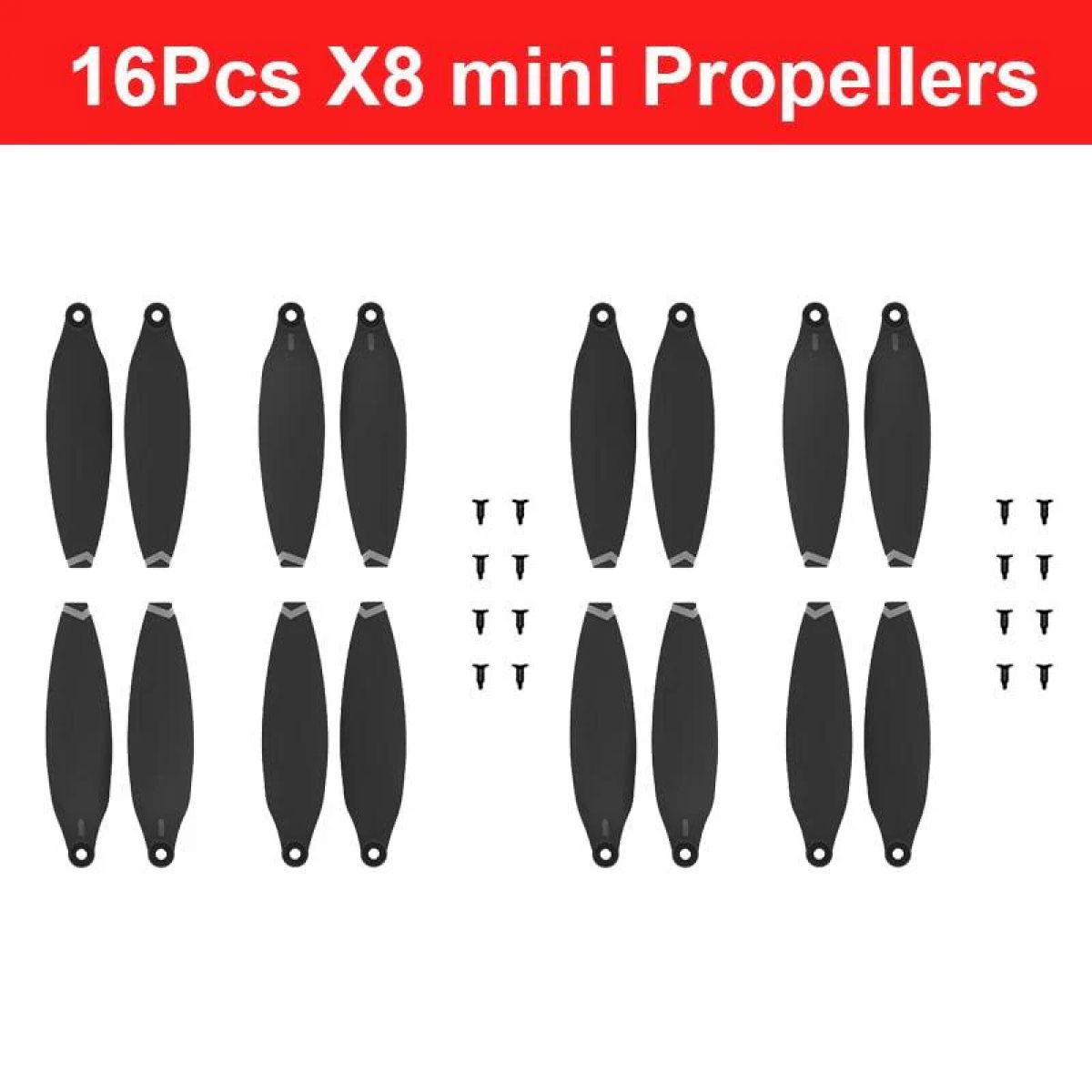 16шт пропеллеры FIMI X8 Mini — оригинальные CW/CCW быстросъемные запасные аксессуары для дрона 16шт пропеллеры FIMI X8 Mini — оригинальные CW/CCW быстросъемные запасные аксессуары для дрона
