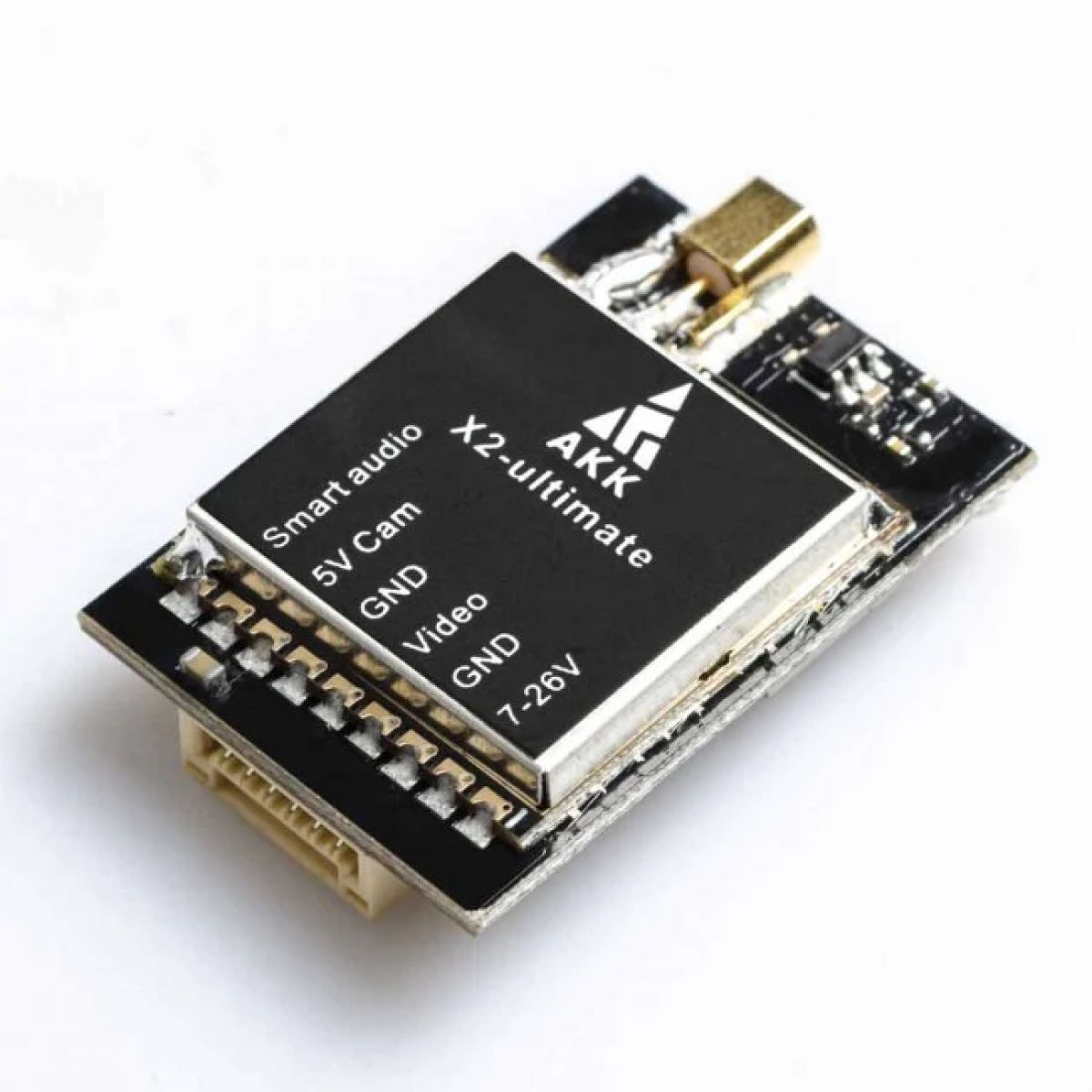 AKK X2-ultimate VTX (US) — 5.8GHz 25/200/600/1000mW FPV видеопередатчик, OSD, Betaflight, Smart Audio, MMCX AKK X2-ultimate VTX (US) — 5.8GHz 25/200/600/1000mW FPV видеопередатчик, OSD, Betaflight, Smart Audio, MMCX