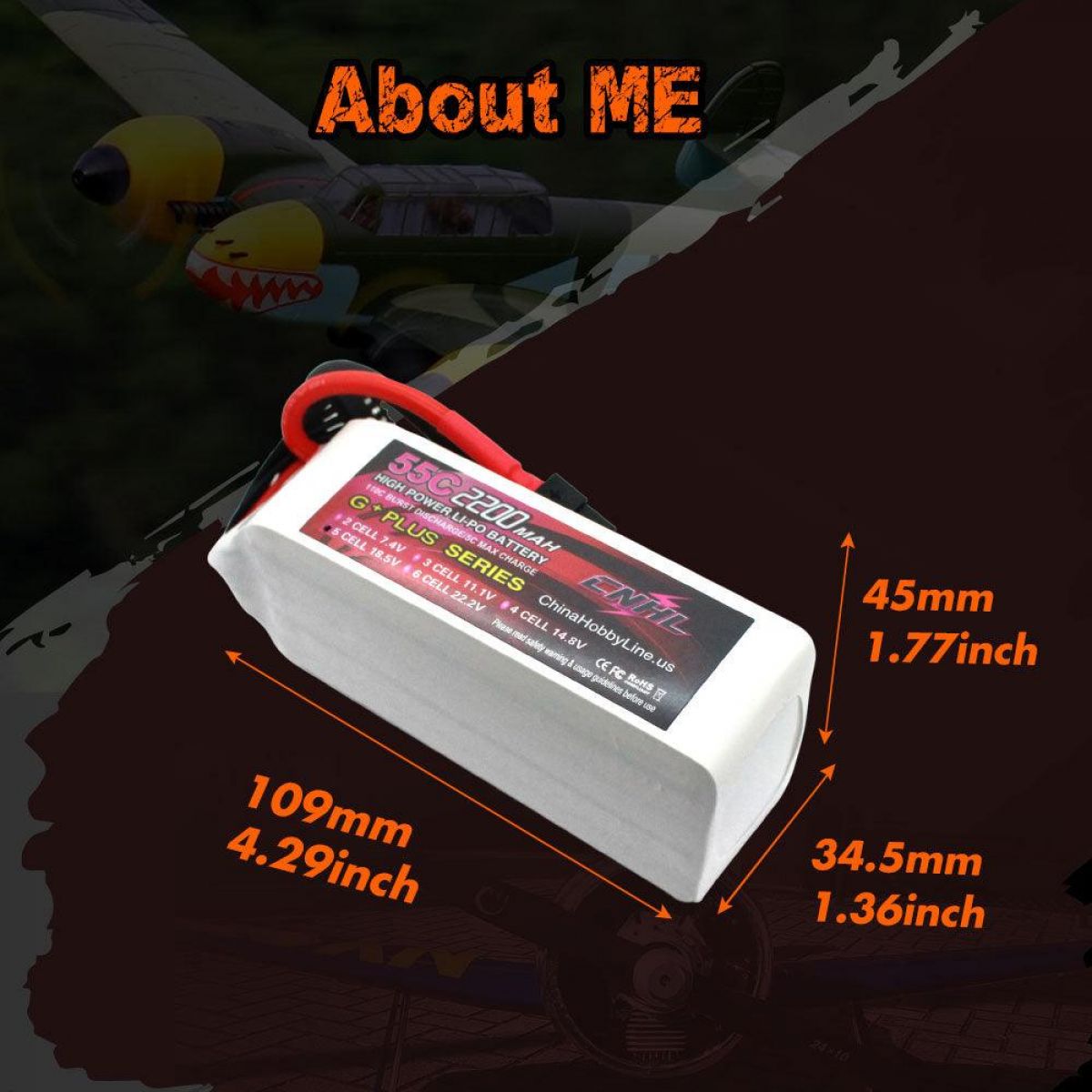 Аккумулятор CNHL Lipo 4S 5S 6S 14.8V/18.5V/22.2V 2200/2700mAh 40C/55C с разъёмом XT60 для FPV, RC, авто Аккумулятор CNHL Lipo 4S 5S 6S 14.8V/18.5V/22.2V 2200/2700mAh 40C/55C с разъёмом XT60 для FPV, RC, авто