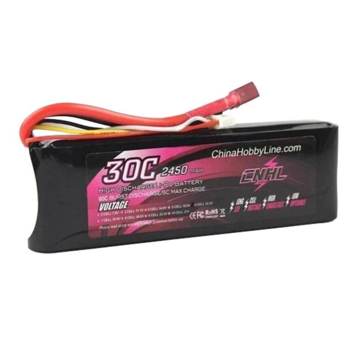 Аккумулятор CNHL Lipo 4S 5S 6S 14.8V/18.5V/22.2V 2200/2700mAh 40C/55C с разъёмом XT60 для FPV, RC, авто Аккумулятор CNHL Lipo 4S 5S 6S 14.8V/18.5V/22.2V 2200/2700mAh 40C/55C с разъёмом XT60 для FPV, RC, авто