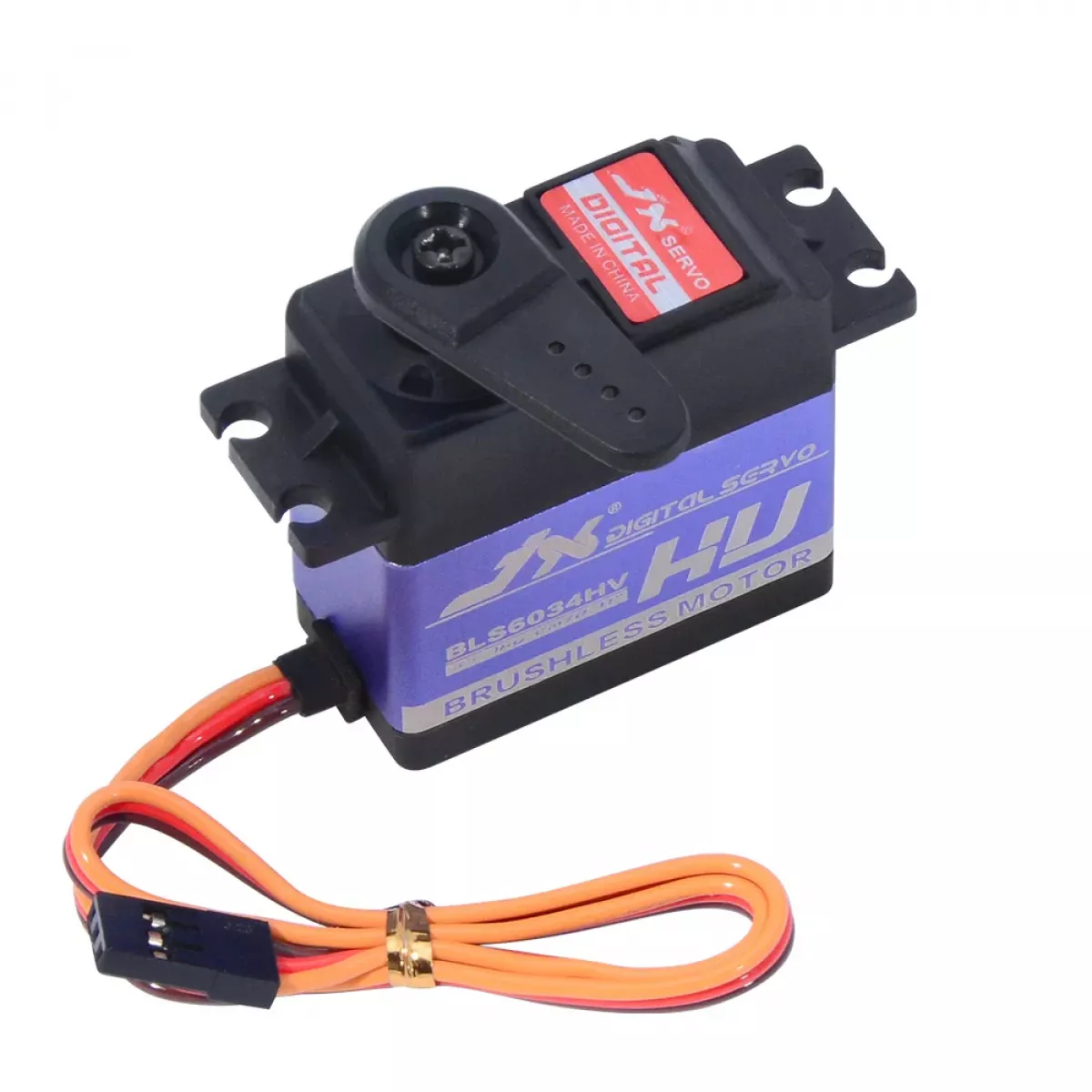4шт JX Servo BLS6034HV - 7.4V 33кг 120° бесколлекторный серводвигатель для 1/8 1/10 RC авто 4шт JX Servo BLS6034HV - 7.4V 33кг 120° бесколлекторный серводвигатель для 1/8 1/10 RC авто