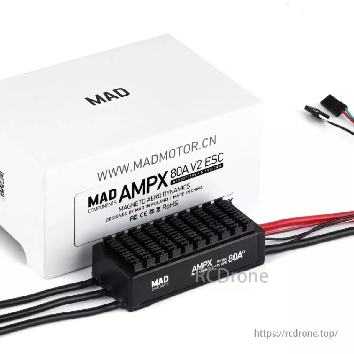 Контроллер скорости MAD AMPX 80A (5-14S) для дронов, ESC Контроллер скорости MAD AMPX 80A (5-14S) для дронов, ESC