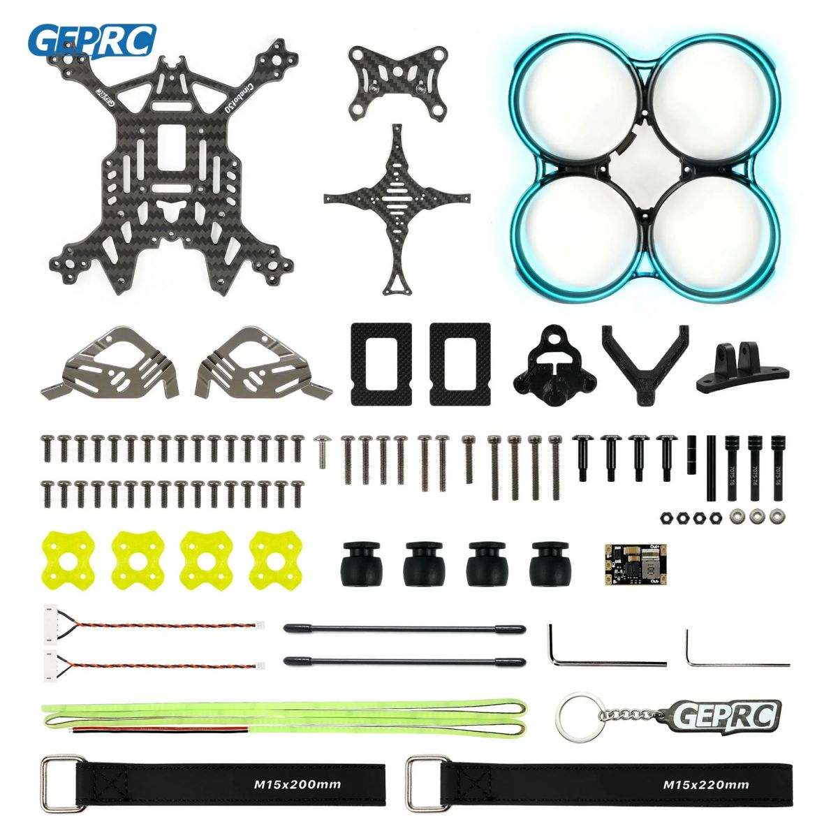 Рама GEPRC GEP-CT30 3" для FPV дрона Cinebot30 Freestyle, комплект запчастей Рама GEPRC GEP-CT30 3" для FPV дрона Cinebot30 Freestyle, комплект запчастей