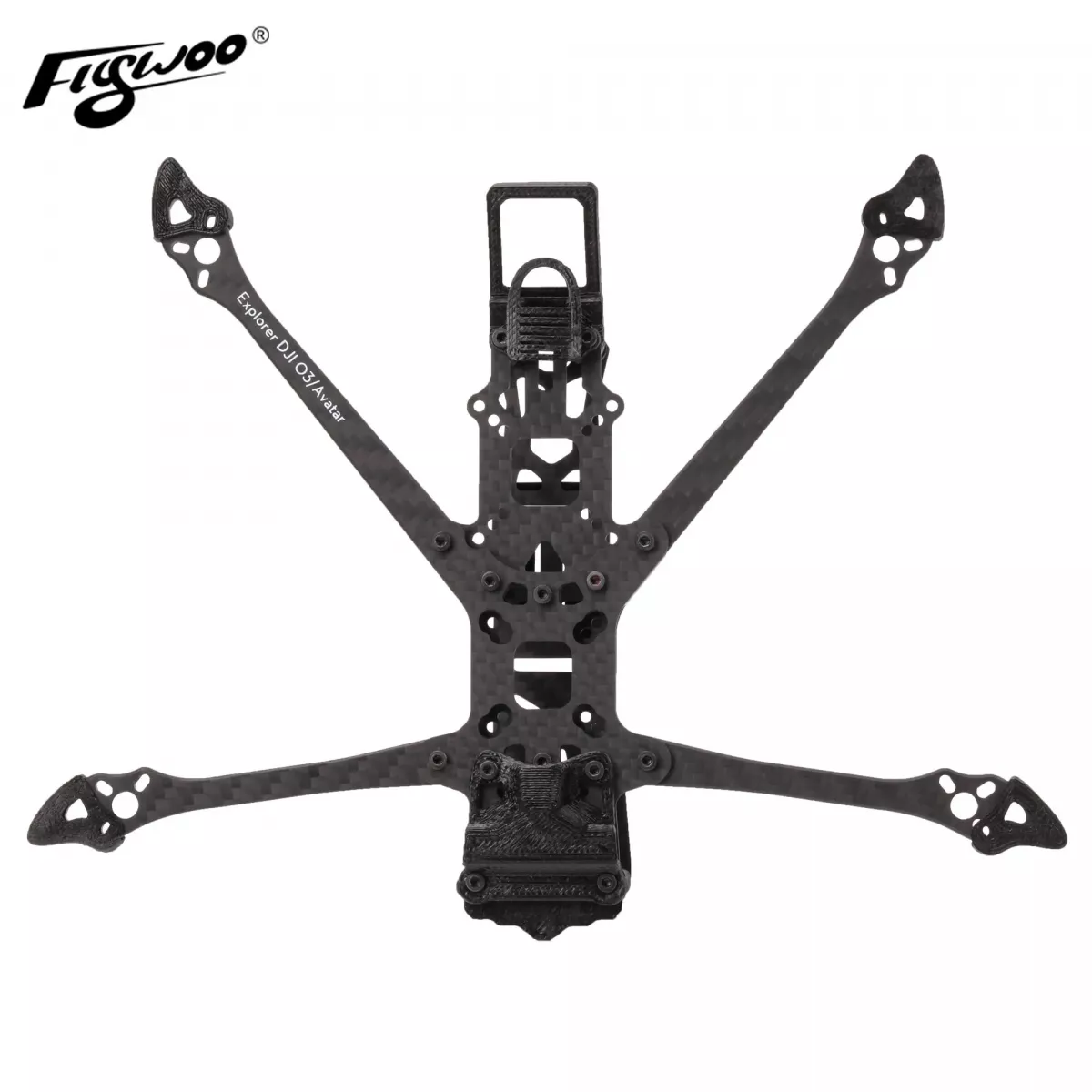 FLYWOO Explorer LR O3 4-дюймовый FPV каркас для квадрокоптера FLYWOO Explorer LR O3 4-дюймовый FPV каркас для квадрокоптера