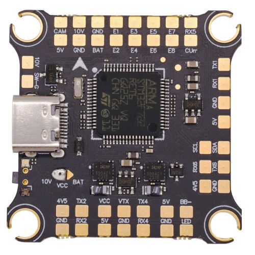 Контроллер полёта HAKRC F7230 V2 для FPV дрона – STM32F722, Dual Gyro, 30.5×30.5мм, 2S-6S, DJI Ready