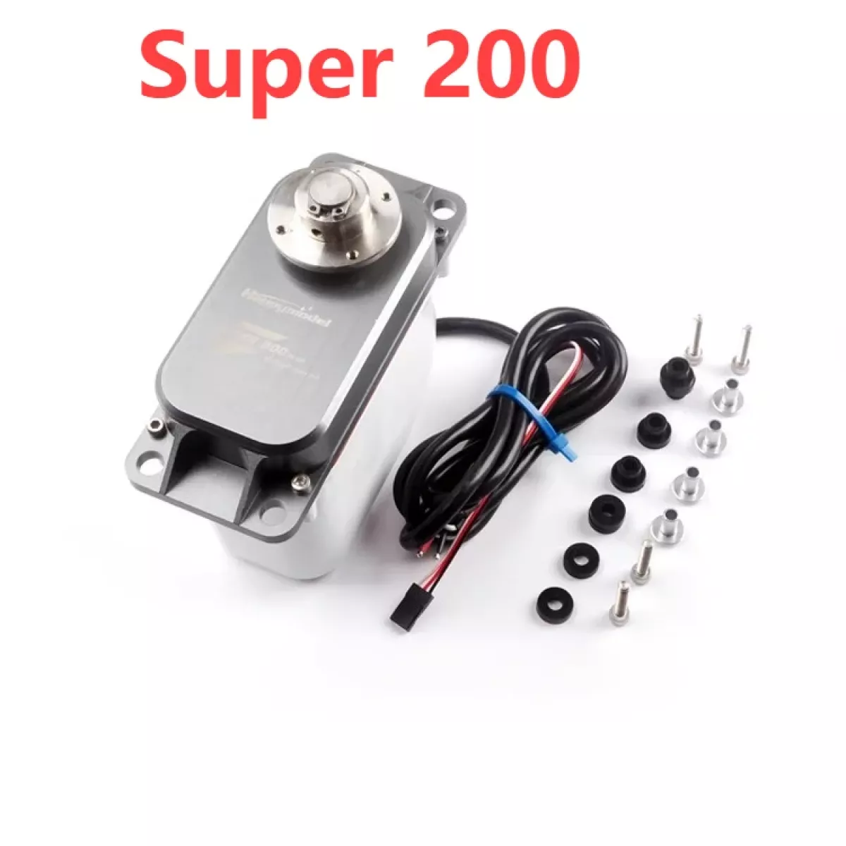 Сервопривод Happymodel Super 200/400 Plus PWM, 12V-24V, 200/400 кг, 300°, металл, высокая тяга Сервопривод Happymodel Super 200/400 Plus PWM, 12V-24V, 200/400 кг, 300°, металл, высокая тяга