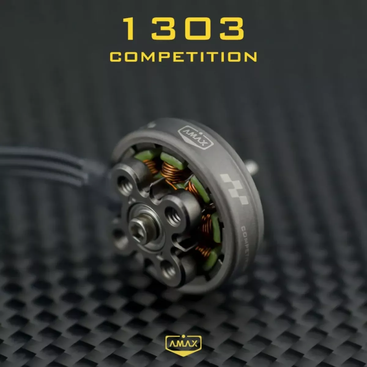 Бесколлекторный мотор AMAX 1303 4000KV/4500KV/10000KV/12500KV Φ1.5мм для Toothpick FPV дрона 2" Бесколлекторный мотор AMAX 1303 4000KV/4500KV/10000KV/12500KV Φ1.5мм для Toothpick FPV дрона 2"