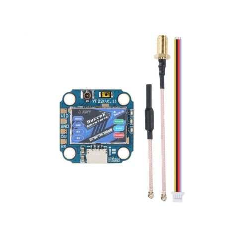 VTX iFlight SucceX Micro Force 5.8ГГц PIT/25/100/200/300mW, регулируемый, разъём IPEX (UFL), FPV
