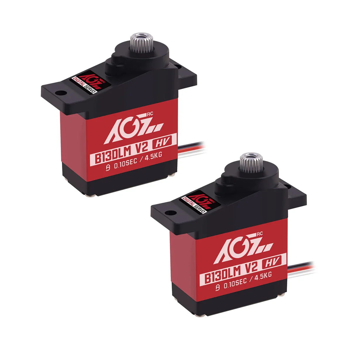 AGFRC B13DLM V2 - 4.5КГ, 13г, титановые шестерни, 6.0V, цифровой микро сервопривод для мини RC моделей AGFRC B13DLM V2 - 4.5КГ, 13г, титановые шестерни, 6.0V, цифровой микро сервопривод для мини RC моделей