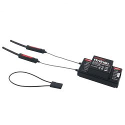 Приёмник FlySky FTr10 2.4G 10CH PPM/IBUS AFHDS3, двухантенный, для PL18 FPV дрона