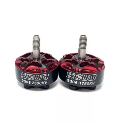 Бесщеточный мотор YSIDO SCUD 2306 1750KV/2500KV 3–6S для FPV дрона 5–6 дюймов, фристайл, гонки