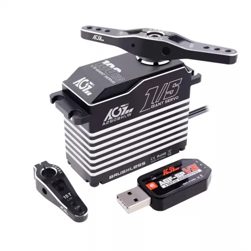AGFRC A280BHMW/A280BHLW 78КГ/100КГ HV WP бесщеточный серво для 1/5 RC авто, самолётов, катеров