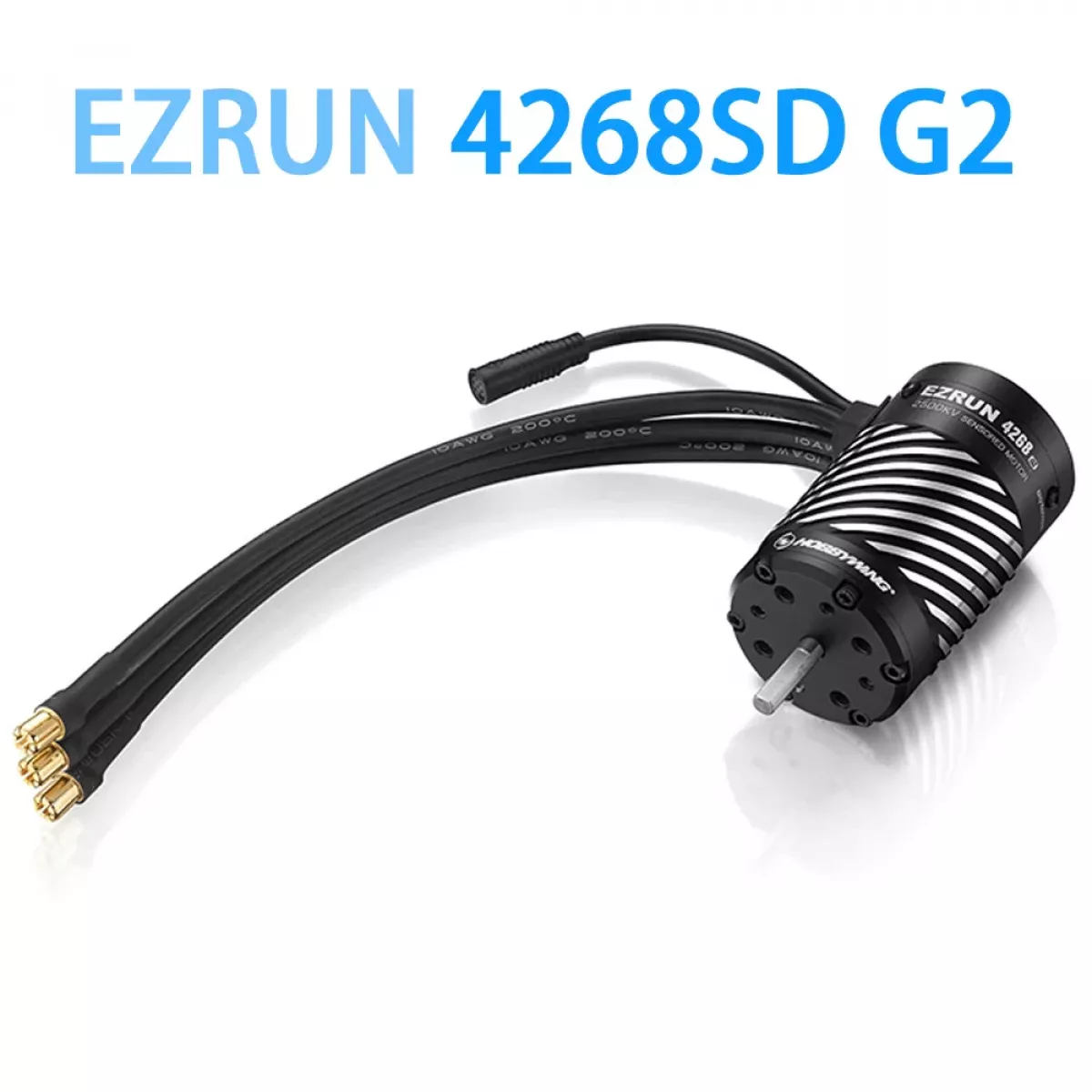 Бесколлекторный мотор Hobbywing EZRUN MAX8 G2 4278SD/4268SD 2250KV 2500KV для 1/8 1/10 авто Бесколлекторный мотор Hobbywing EZRUN MAX8 G2 4278SD/4268SD 2250KV 2500KV для 1/8 1/10 авто