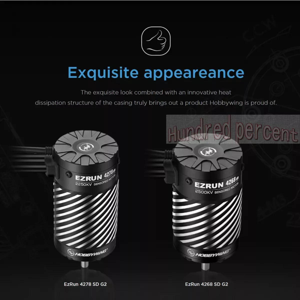 Бесколлекторный мотор Hobbywing EZRUN MAX8 G2 4278SD/4268SD 2250KV 2500KV для 1/8 1/10 авто Бесколлекторный мотор Hobbywing EZRUN MAX8 G2 4278SD/4268SD 2250KV 2500KV для 1/8 1/10 авто