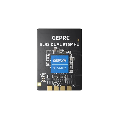 GEPRC ELRS DUAL 915M/868M Приёмник для FPV дрона – True Diversity, 50mW, TCXO, 200Гц Refresh