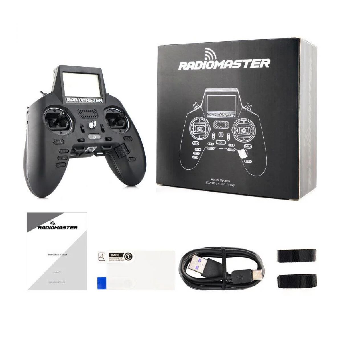 Радиоуправление RadioMaster CC2500 JP4IN1 с Hall-датчиком для самолётов, высокая частота Радиоуправление RadioMaster CC2500 JP4IN1 с Hall-датчиком для самолётов, высокая частота