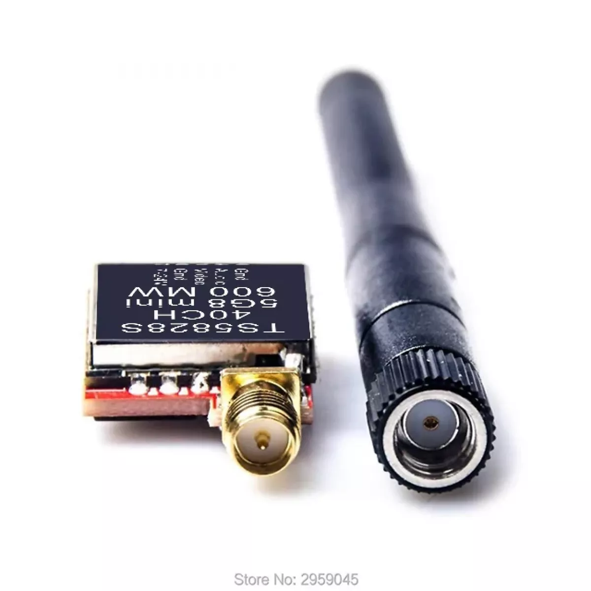 Передатчик AKK TS5823L/TS5828L VTX 5.8G AV, аудио/видео, RP-SMA, для мини FPV квадрокоптера Передатчик AKK TS5823L/TS5828L VTX 5.8G AV, аудио/видео, RP-SMA, для мини FPV квадрокоптера