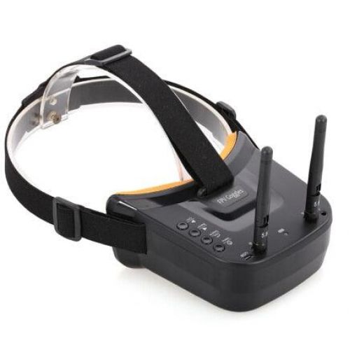 FPV 5.8G 40CH HD очки-монитор с двумя антеннами и камерой 600TVL для дронов-гонок