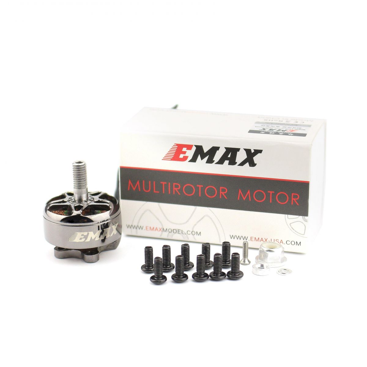 Бесколлекторный мотор Emax ECO II 2207 1700KV/1900KV/2400KV для FPV дронов и гоночных коптеров Бесколлекторный мотор Emax ECO II 2207 1700KV/1900KV/2400KV для FPV дронов и гоночных коптеров