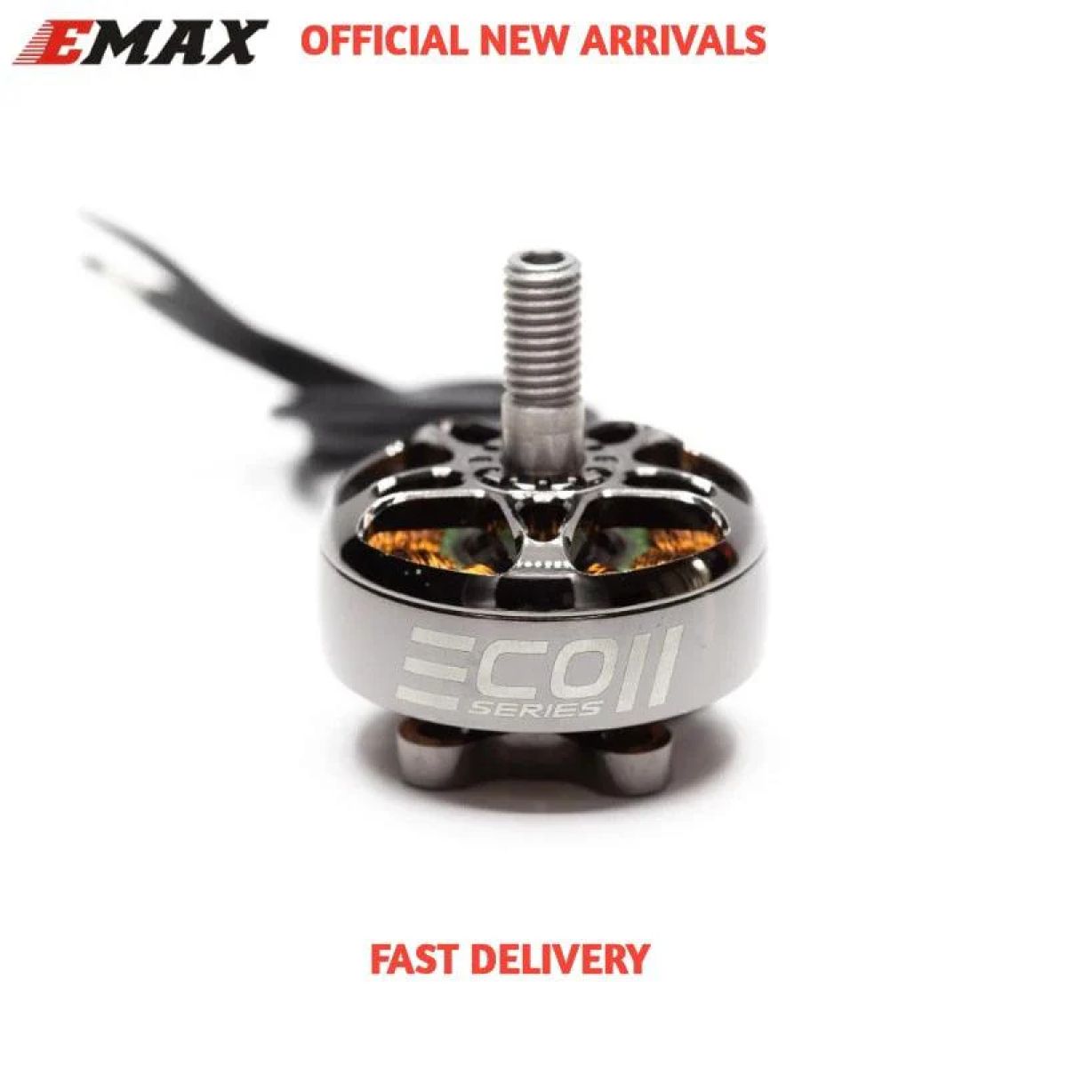 Бесколлекторный мотор Emax ECO II 2207 1700KV/1900KV/2400KV для FPV дронов и гоночных коптеров Бесколлекторный мотор Emax ECO II 2207 1700KV/1900KV/2400KV для FPV дронов и гоночных коптеров