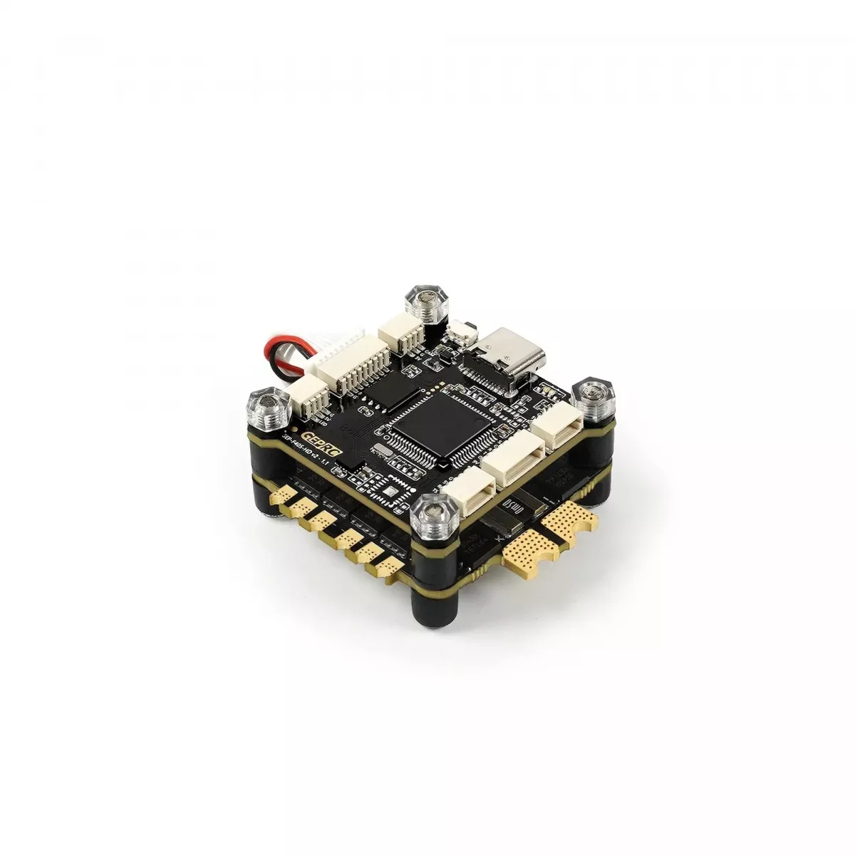 Полётный контроллер и 4-в-1 ESC GEPRC TAKER F405 BLS 60A STACK для FPV дронов Полётный контроллер и 4-в-1 ESC GEPRC TAKER F405 BLS 60A STACK для FPV дронов