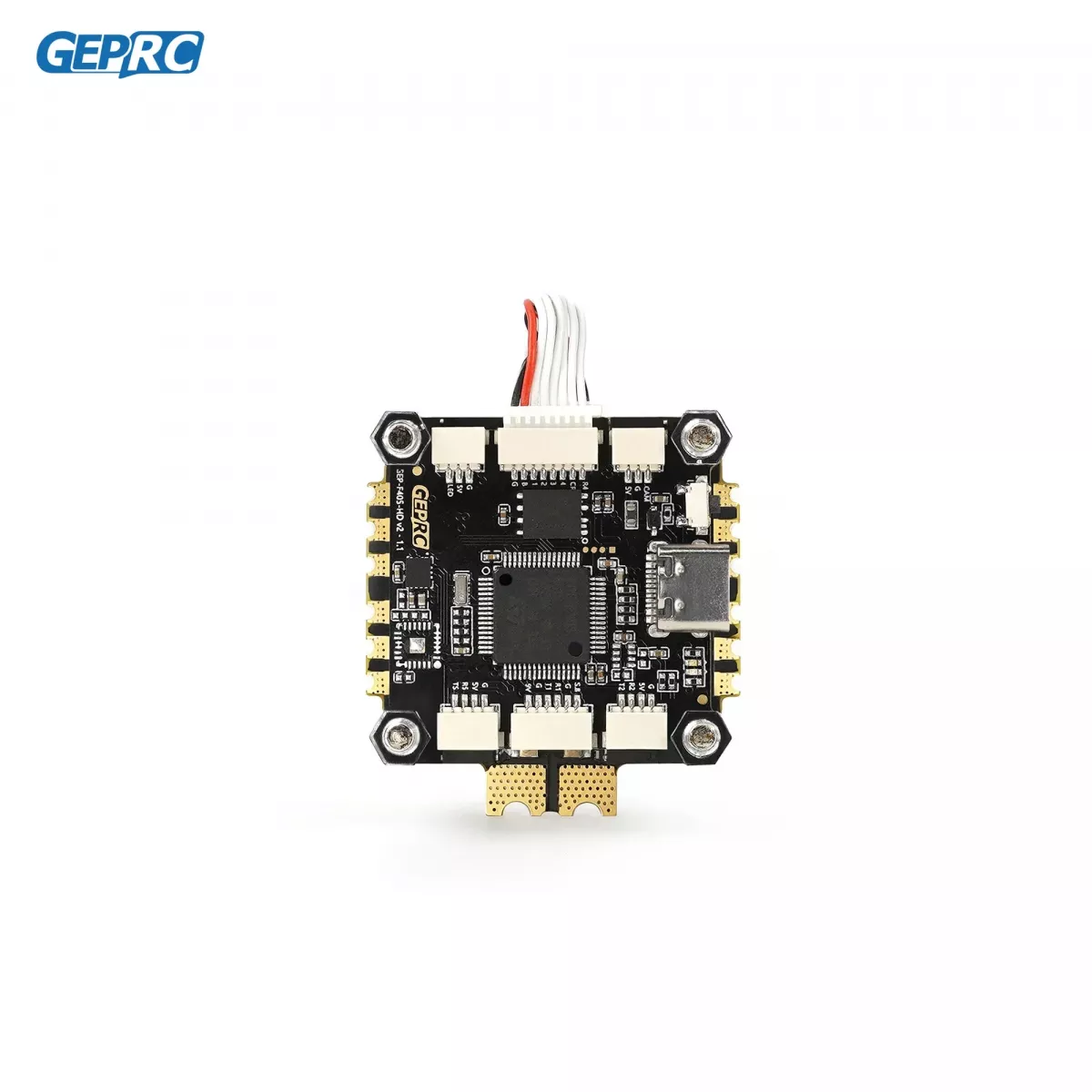 Полётный контроллер и 4-в-1 ESC GEPRC TAKER F405 BLS 60A STACK для FPV дронов Полётный контроллер и 4-в-1 ESC GEPRC TAKER F405 BLS 60A STACK для FPV дронов