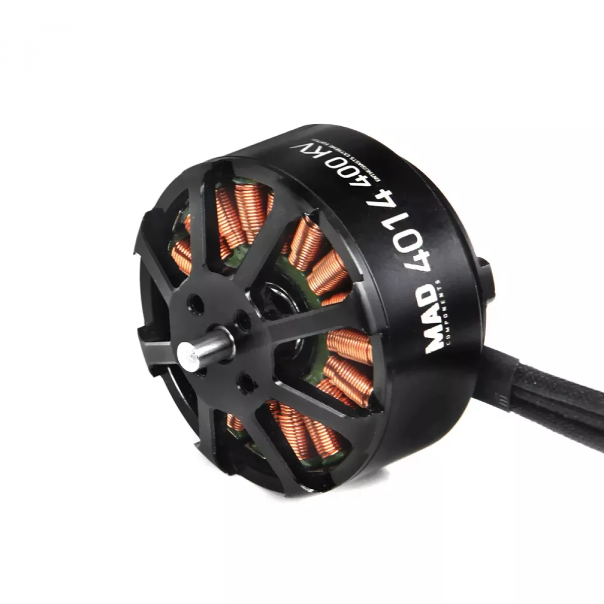Бесколлекторный мотор MAD 4014 EEE, KV370/KV400, 6S, 3.4кг, для дрона 5.6кг/гексакоптера 8.4кг Бесколлекторный мотор MAD 4014 EEE, KV370/KV400, 6S, 3.4кг, для дрона 5.6кг/гексакоптера 8.4кг