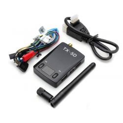 Передатчик TX-5D FPV 5.8G 600мВт 32 канала HDMI-AV CVBS для дрона DJI Gopro QAV250 квадрокоптер