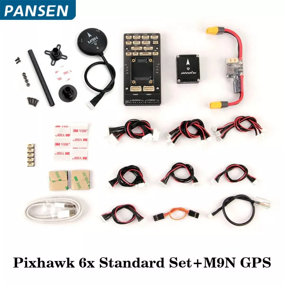 Автопилот Holybro Pixhawk 6X H753, стандарт/мини, PM02D, GPS M9N/M10 для дронов и самолетов Автопилот Holybro Pixhawk 6X H753, стандарт/мини, PM02D, GPS M9N/M10 для дронов и самолетов