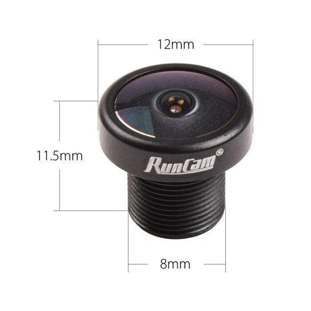Объектив RunCam RC18G/RC18M/RC21M 1.8MM/2.1MM для камер Micro Swift, Sparrow 1/2, Robin Объектив RunCam RC18G/RC18M/RC21M 1.8MM/2.1MM для камер Micro Swift, Sparrow 1/2, Robin
