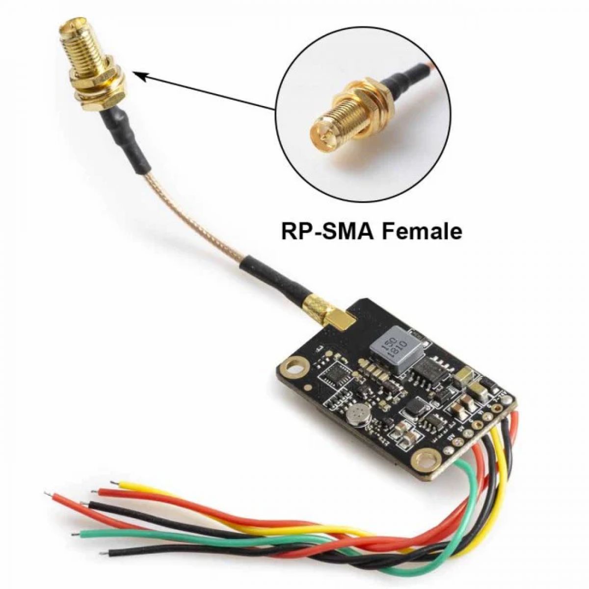 AKK FX2-ultimate-mini VTX — 5.8ГГц, 8 каналов, 10км, 25-1200мВт, FPV видеопередатчик, Smart Audio AKK FX2-ultimate-mini VTX — 5.8ГГц, 8 каналов, 10км, 25-1200мВт, FPV видеопередатчик, Smart Audio