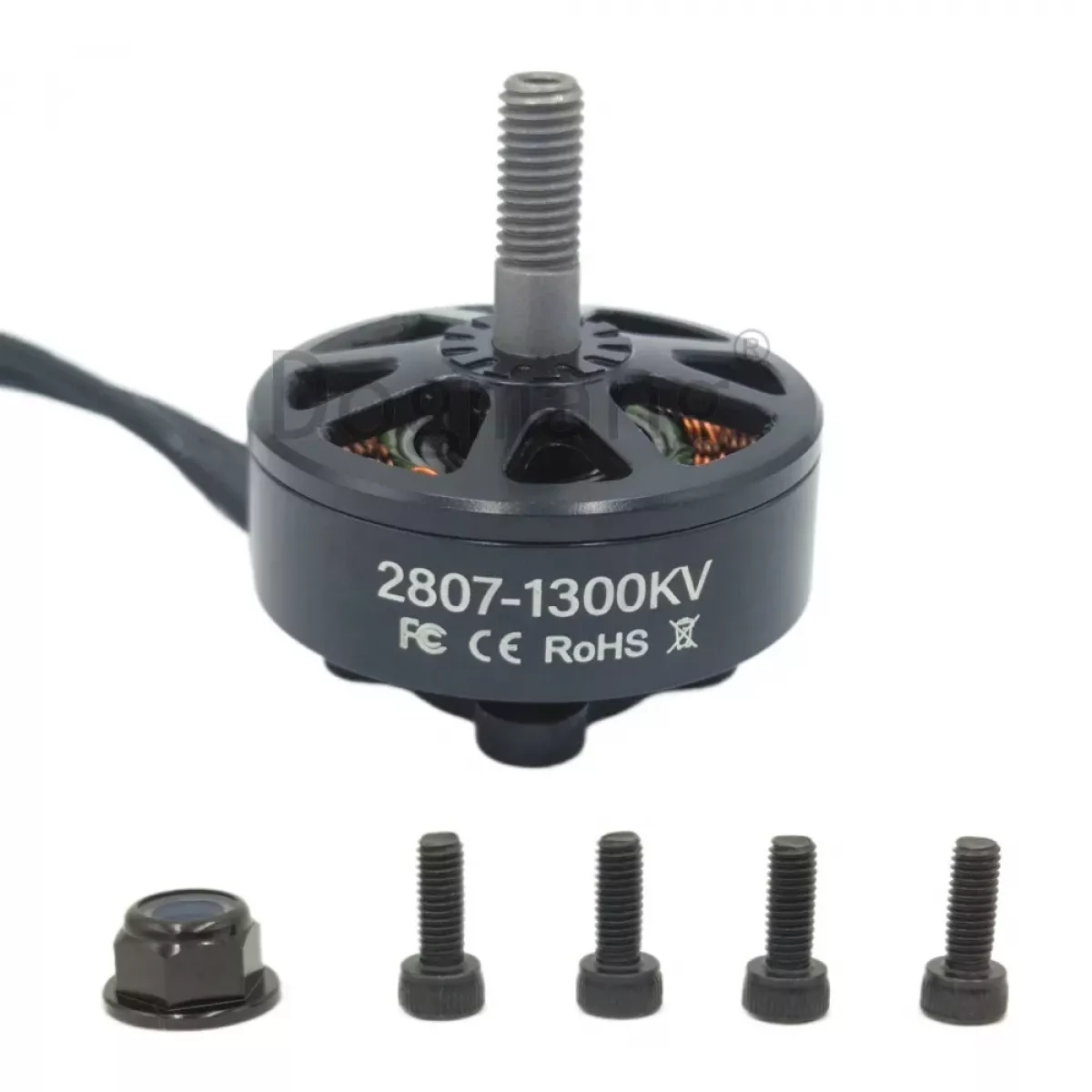 Бесколлекторные моторы Dogmang 2807 (1300/1500/1700KV) для FPV и LR7 дронов 6–7″, 2–6S, вал 4 мм Бесколлекторные моторы Dogmang 2807 (1300/1500/1700KV) для FPV и LR7 дронов 6–7″, 2–6S, вал 4 мм
