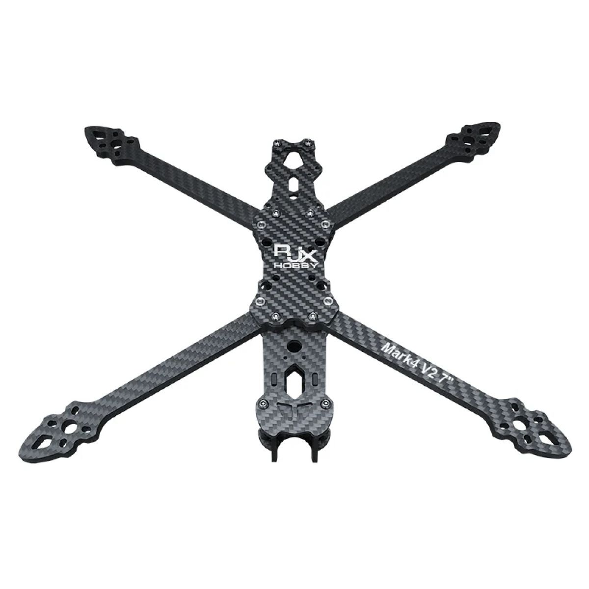 Карбоновая рама RJXHobby Mark4 V2 295мм, твилл, матовая, 7" для FPV-дрона Racing Карбоновая рама RJXHobby Mark4 V2 295мм, твилл, матовая, 7" для FPV-дрона Racing