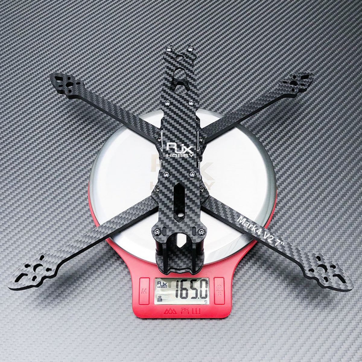 Карбоновая рама RJXHobby Mark4 V2 295мм, твилл, матовая, 7" для FPV-дрона Racing Карбоновая рама RJXHobby Mark4 V2 295мм, твилл, матовая, 7" для FPV-дрона Racing