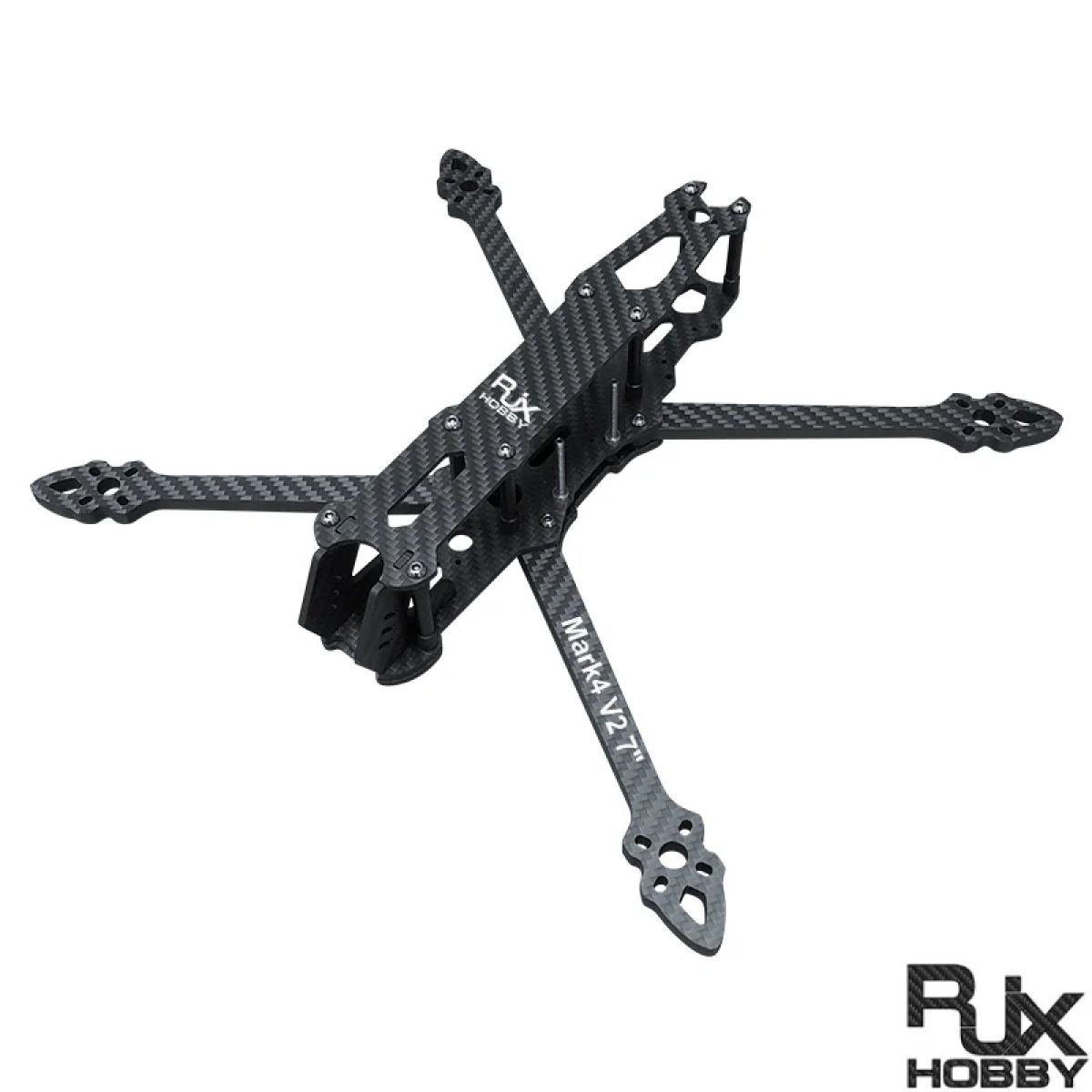 Карбоновая рама RJXHobby Mark4 V2 295мм, твилл, матовая, 7" для FPV-дрона Racing Карбоновая рама RJXHobby Mark4 V2 295мм, твилл, матовая, 7" для FPV-дрона Racing