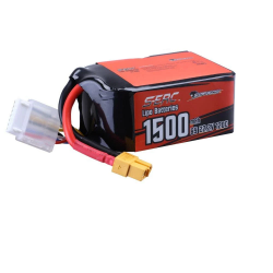 Аккумулятор LiPo SUNPADOW 6S 22.2В 1100/1300/1500мАч 120C XT60 для FPV дрона, квадрокоптера, вертолёта