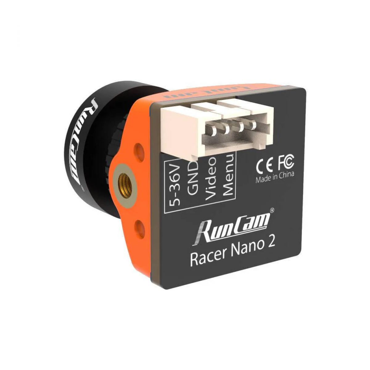 RunCam Racer Nano 2 Аналоговая FPV-камера — 1000TVL, Super WDR, 6мс, жестовое управление для дронов RunCam Racer Nano 2 Аналоговая FPV-камера — 1000TVL, Super WDR, 6мс, жестовое управление для дронов