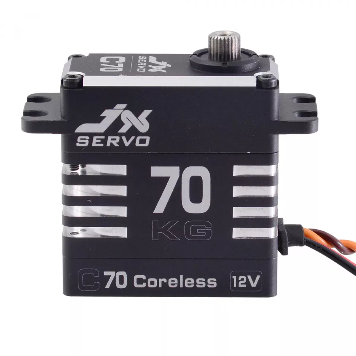 JX Servo B70 – 12В 72КГ, полностью металлический бесщёточный серво для RC гоночных дронов JX Servo B70 – 12В 72КГ, полностью металлический бесщёточный серво для RC гоночных дронов
