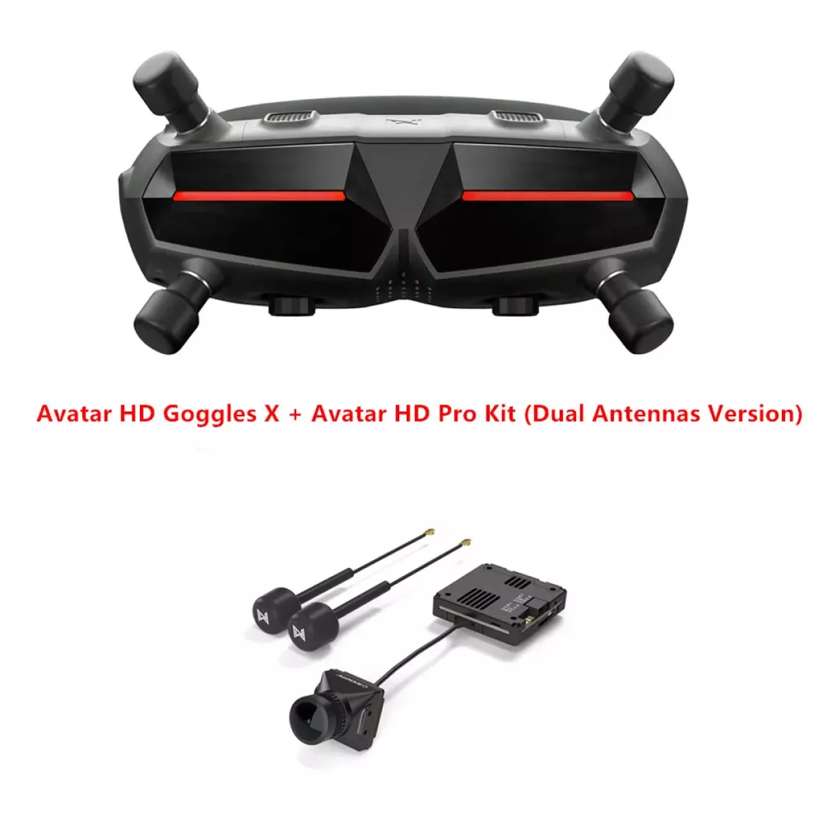 Очки Walksnail Avatar HD Goggles X с комплектом Avatar HD Kit V2 / Pro / Nano V3 / Mini 1s Combo Очки Walksnail Avatar HD Goggles X с комплектом Avatar HD Kit V2 / Pro / Nano V3 / Mini 1s Combo