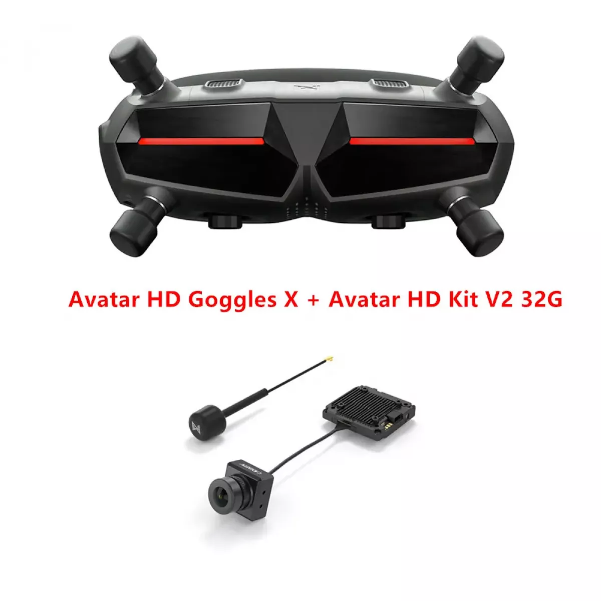 Очки Walksnail Avatar HD Goggles X с комплектом Avatar HD Kit V2 / Pro / Nano V3 / Mini 1s Combo Очки Walksnail Avatar HD Goggles X с комплектом Avatar HD Kit V2 / Pro / Nano V3 / Mini 1s Combo