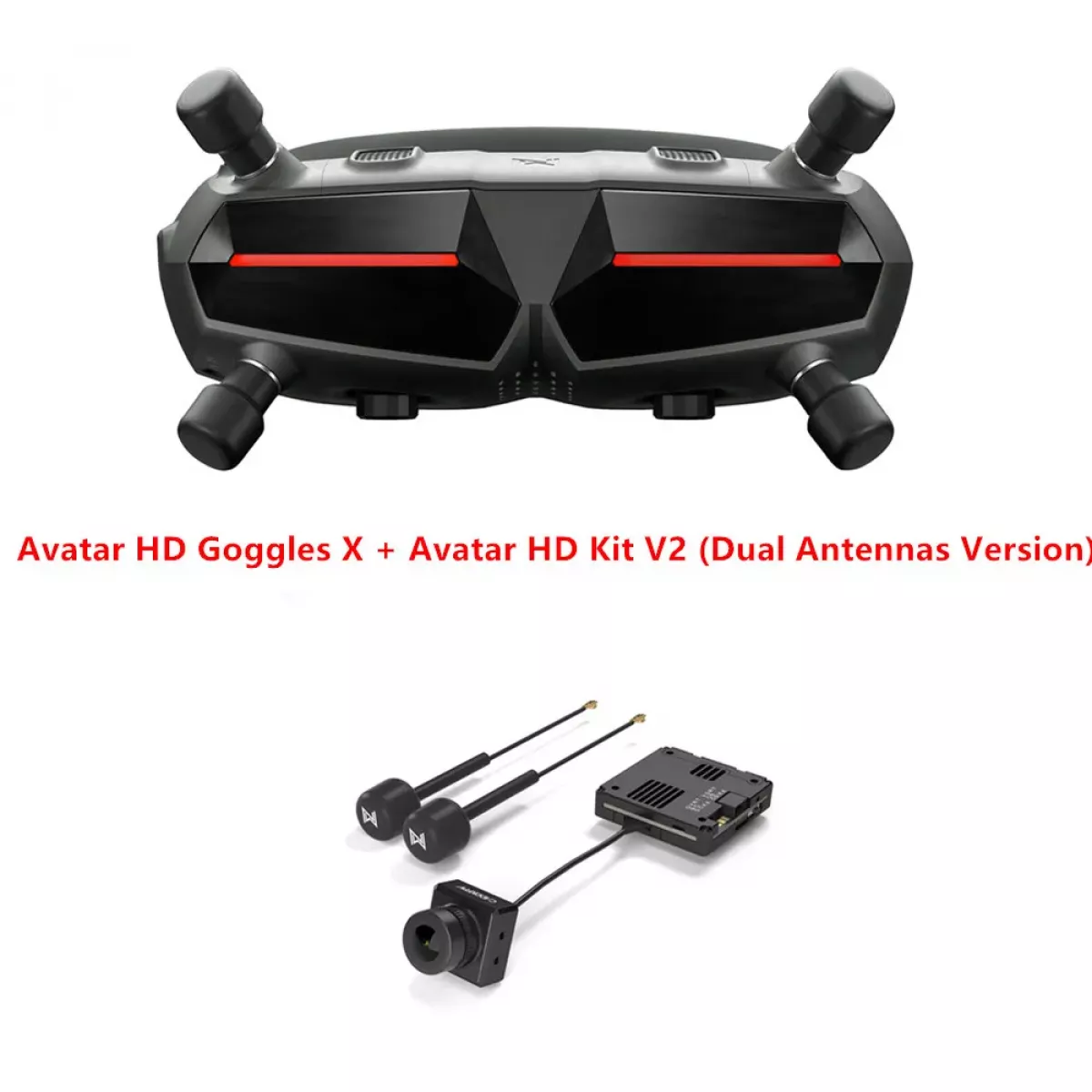Очки Walksnail Avatar HD Goggles X с комплектом Avatar HD Kit V2 / Pro / Nano V3 / Mini 1s Combo Очки Walksnail Avatar HD Goggles X с комплектом Avatar HD Kit V2 / Pro / Nano V3 / Mini 1s Combo
