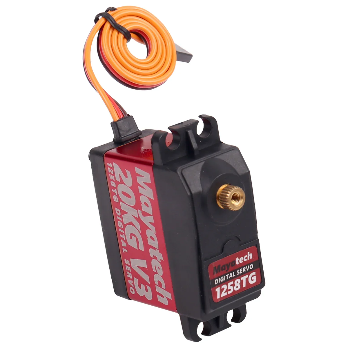 Mayatech 1258TG V3 20КГ Серво — Влагозащитный цифровой серводвигатель с металлическими шестернями Mayatech 1258TG V3 20КГ Серво — Влагозащитный цифровой серводвигатель с металлическими шестернями