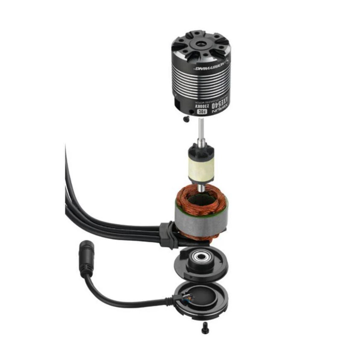 Система Hobbywing XeRun Axe бесщёточная (AXE540 1200KV/1800KV/2300KV, ESC) для RC 1/10 краулера Система Hobbywing XeRun Axe бесщёточная (AXE540 1200KV/1800KV/2300KV, ESC) для RC 1/10 краулера